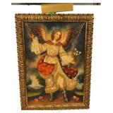 Archangel Ariel Painting by Elizabeth Alvarez, 33"