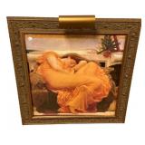 Print of Flaming June by British artist Frederic L