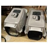Two Retriever Animals Crates