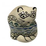 2024 Adele Anderson Cat with Trees Painted