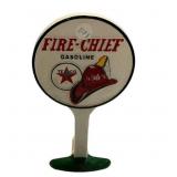 Fire Chief Gas Iron Door Stop 13"