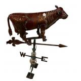 35" Cow Copper Weathervane