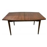 Mid Century Modern Walnut Dining Table 30"h., 60"
