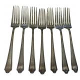 9.780 ozt J.S. Co Sterling Forks 7 3/4"