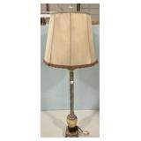 Modern Tole Style Buffet Lamp 38"