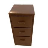 Three Drawer Narrow Cabinet 29"