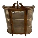 Wall Hanging Curio Cabinet 24"h., 20"w