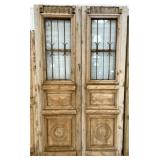 96" x 27" Pair of French Doors