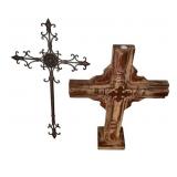 Wood Cross 25"