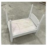 White Doll Four Poster Bed