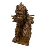 Hand Crafted Wood Bigfoot Sculpture