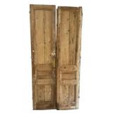 Pair of French Doors 97" x 23"