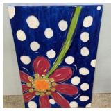 36"h., 24"w Flower Painting