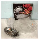 Studio Nove Heart Dish, Frosted Bowl, Press Dish,