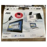 Two AOC LCD USB Monitors