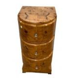 33"h., 16"w., 20"d Pair of Boho Deco Style Burl