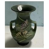 Roseville Pottery Freesia double-handled vase 122-