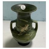 Roseville Pottery Freesia double-handled vase 122-