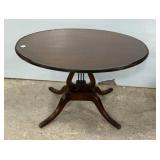 Duncan Phyfe Oval Accent Table 20"h., 30"w