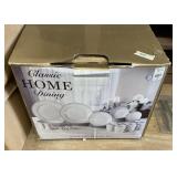 Classic Home Dining Gold Dinnerware 40 Piece