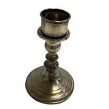 Sterling Weighted Candle Holder 7"