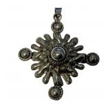 1.100 ozt Tm Mexico .925 Pendant 3"