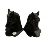 Pair of Horse Iron Bookends 6"