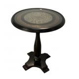 Modern Round Accent Pedestal Table 23"h., 20"dia