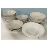 Gibson, Johnson Bros, Royal Norfolk, and Corelle