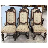 6 VTG Renaissance Revival Dining Chairs