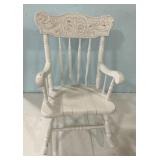 Child Painted Pressed Back Rocker