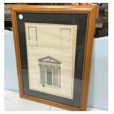 25"h., 18"w Architect Print