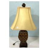 Resin Table Lamp 29"