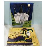 Signed JT Painting on Canvas 16" x 20"