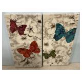 Two Megan Spencer Reproduction Canvas 32"h., 16"