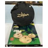Group of Zildjjian ZBT 4 Pro Symbols and More