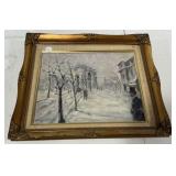 15"h., 18"w Signed Holland Robinson Painting