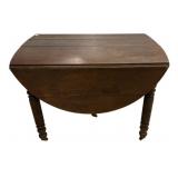 Antique Drop Leaf Breakfast Table 29"h,. 42"w