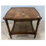 Worn Lamp Table 21"h, 26"w