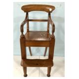 Antique Victorian Doll High Chair