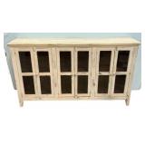 White Painted Wall Credenza