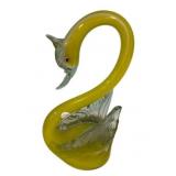 16' Murano Glass Swan Sculpture