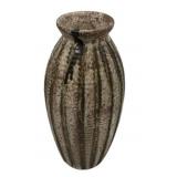 McCarty Nutmeg Cotton Row Tall Vase 12'h., 5'dia