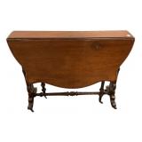 28'h., 36'w Late 1800s Victorian burr walnut Sut