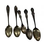 2.955 ozt Sterling Souvenir Spoons