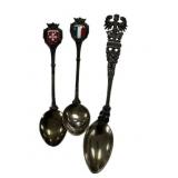 Marked 800 Silver Spoons