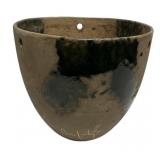 McCarty Pottery Hanging Planter 9 3/4'h., 10 3/4'