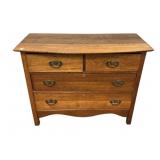 Victorian Style Oak Low Dresser