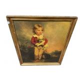 Framed VTG Print on Paper Board