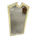 French style wooden wall Mirror 45'h., 21'w